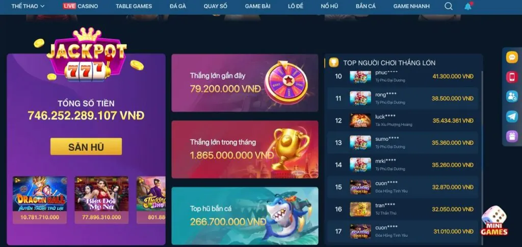 Các sản phẩm giải trí đa dạng của abc888 win